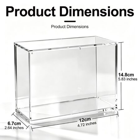 Acrylic ETB Display Case with Magnetic Lid